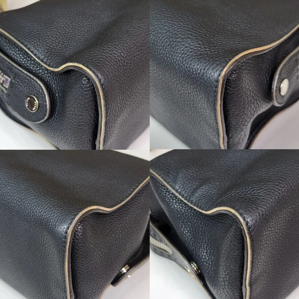 FENDI LEATHER SALLERIA HANDBAG 2WAY BAG
